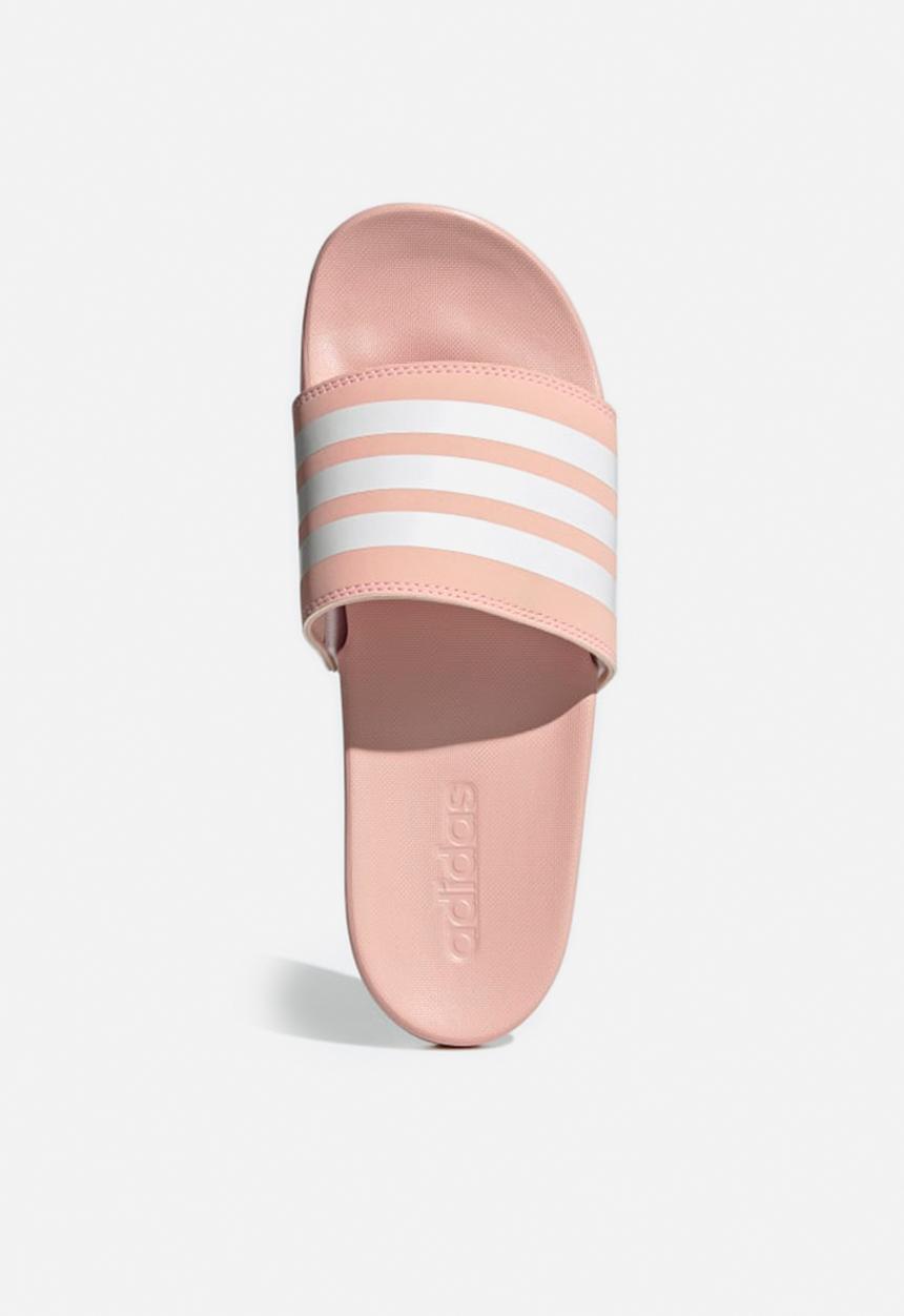 adidas Originals - Adilette comfort - vapour pink/ftwr white/ftwr white