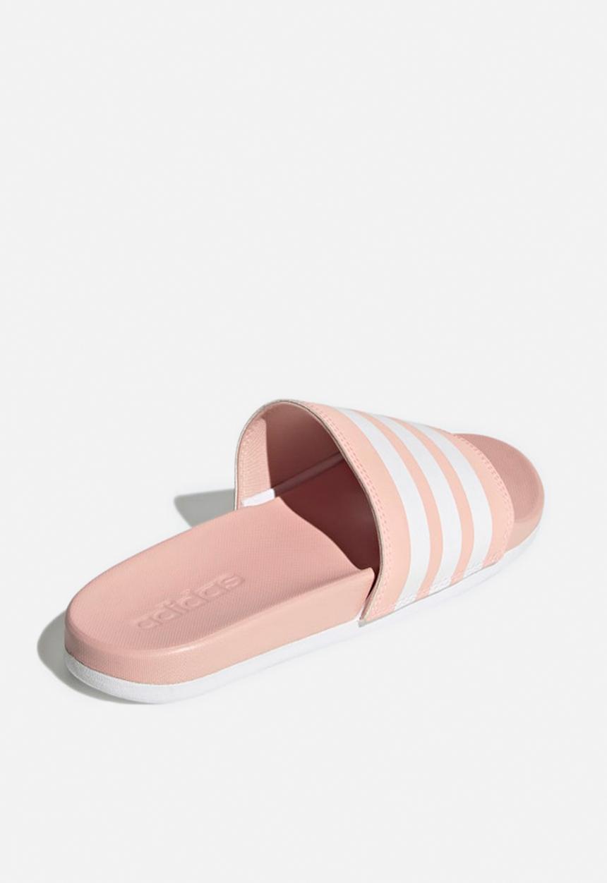 adidas Originals - Adilette comfort - vapour pink/ftwr white/ftwr white