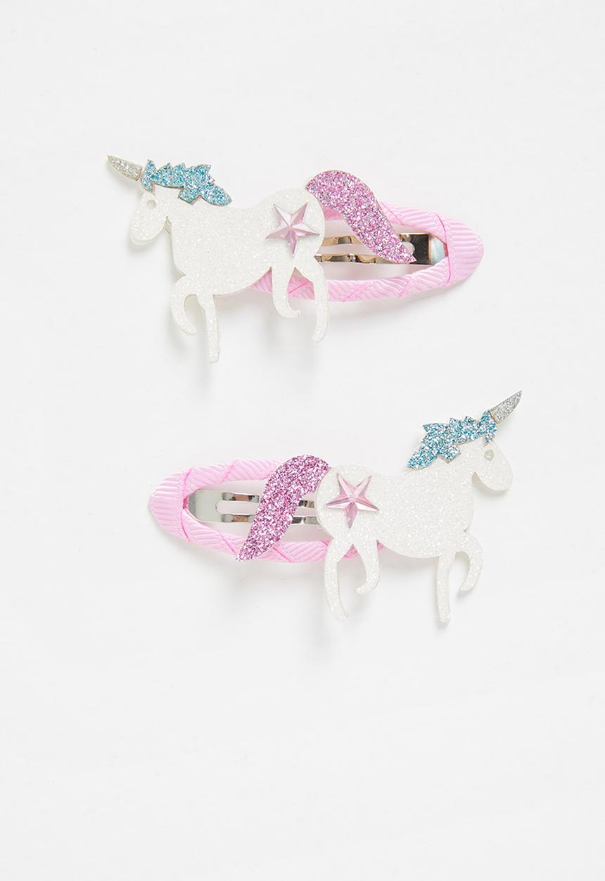 Pop Candy - Unicorn hair clips - multi