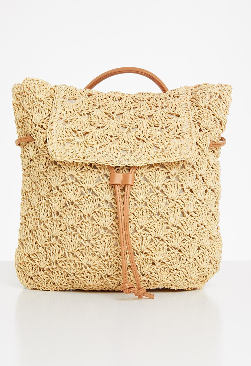 Rebel Republic - Crochet bag - brown