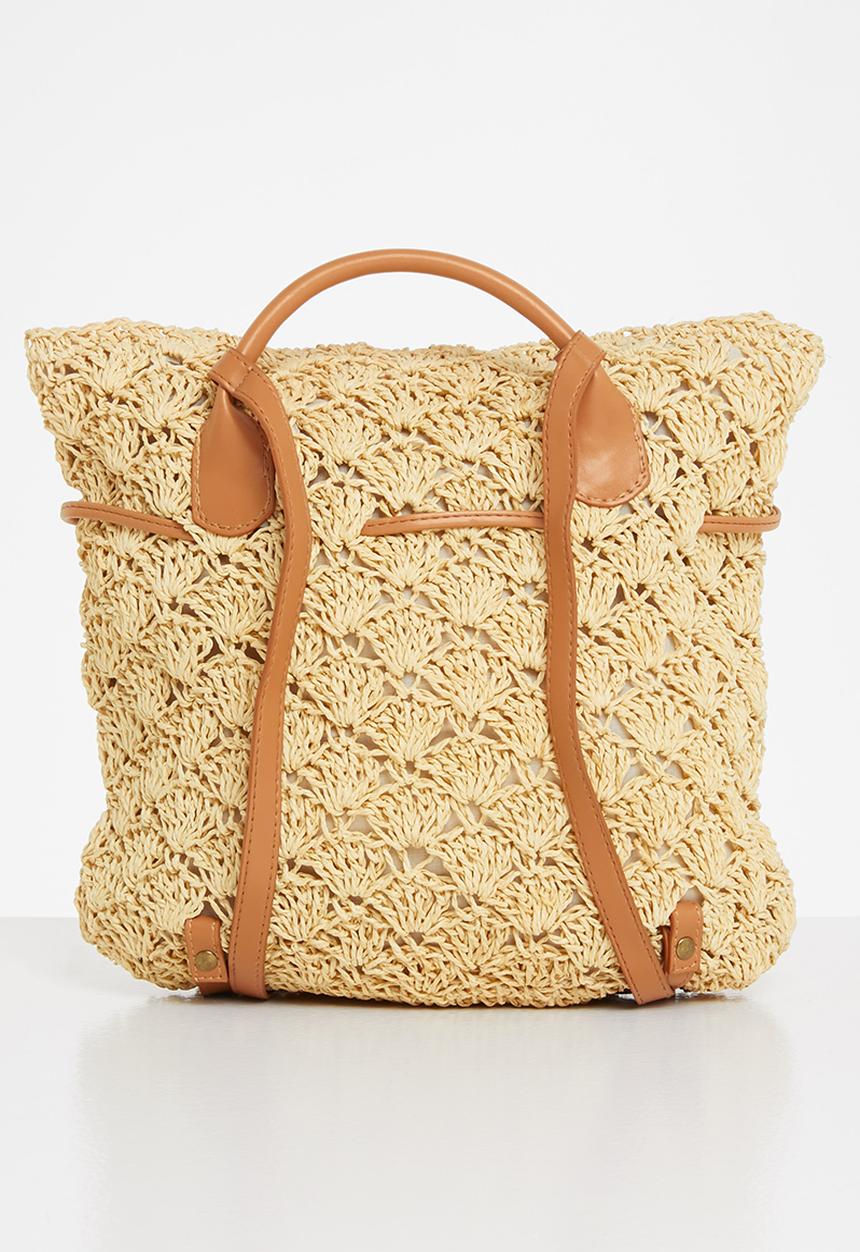 Rebel Republic - Crochet bag - brown