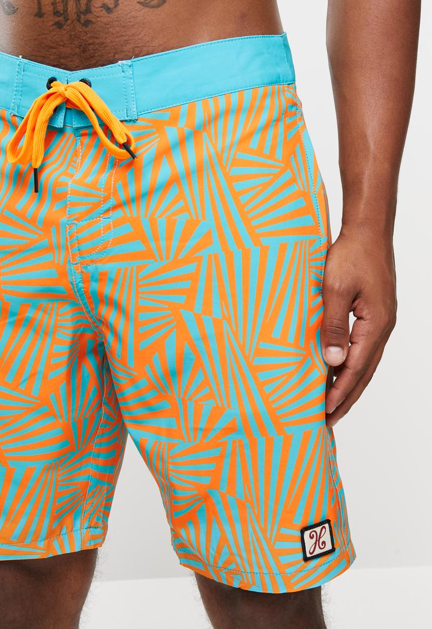 Holmes Bro's - Geovibes boardshort - turq
