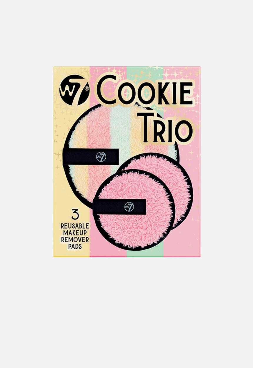W7 Cosmetics - Cookie Trio - Reusable Make Up Remover Pads