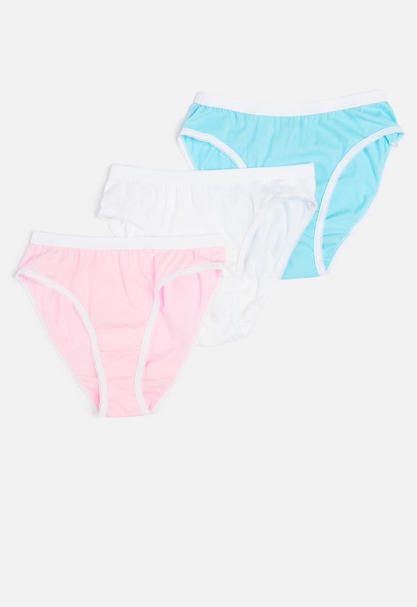 Superbalist - 3 pack bikini briefs - multi 
