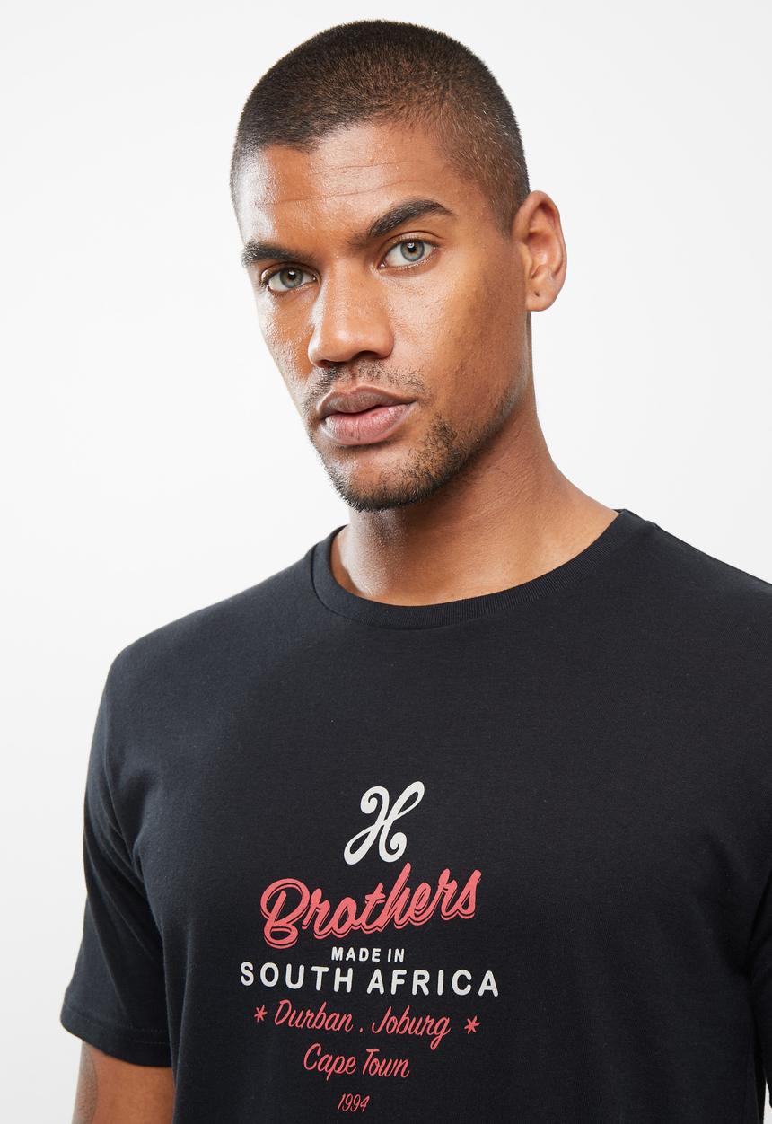 Holmes Bro's - Holmes sign ss tee - black