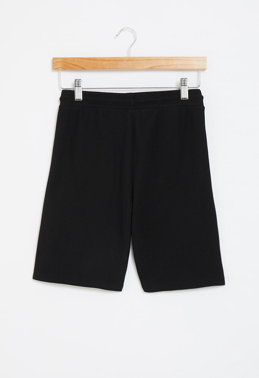 PUMA - Boys pique short - puma black