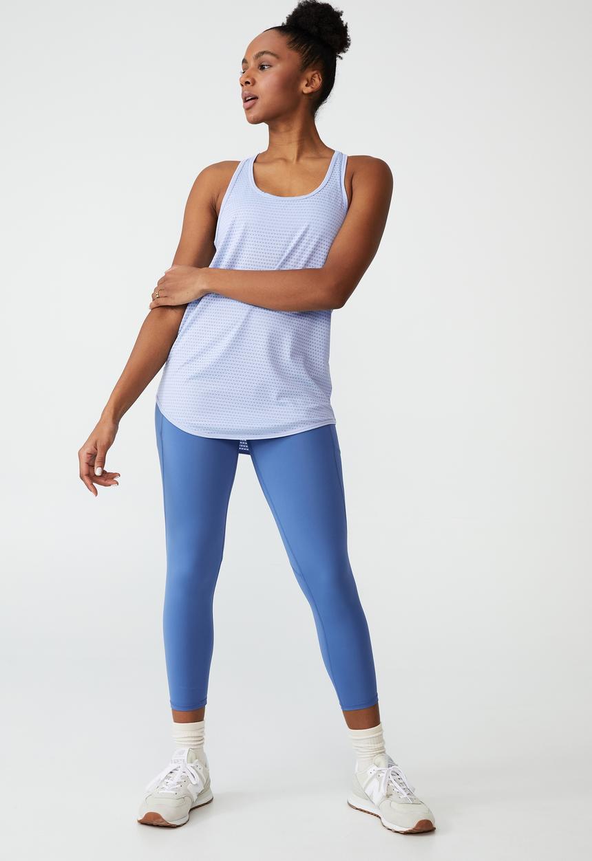 Cotton On - Training tank top - iced sky