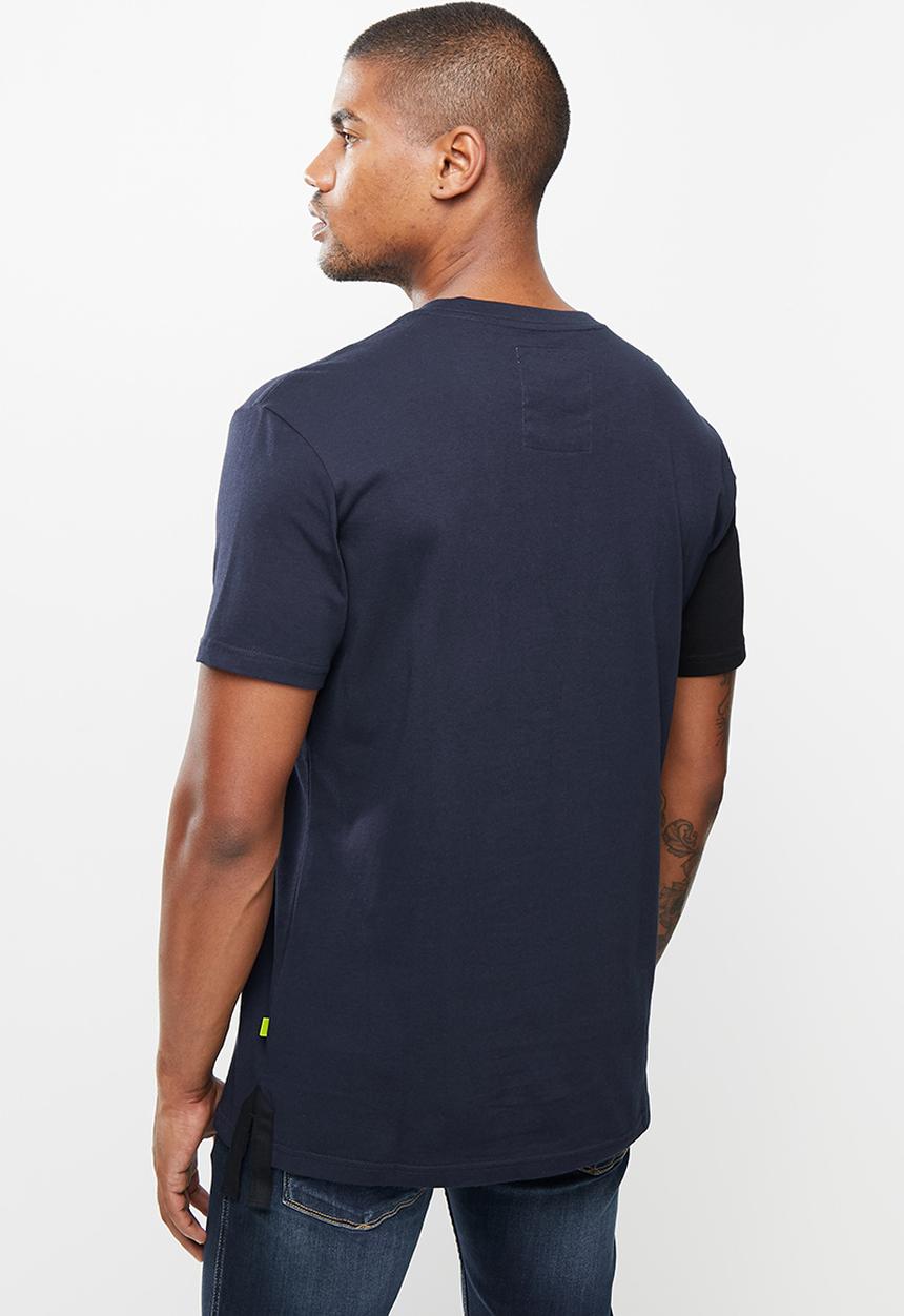 urban° - Urban utility short sleeve tee - navy