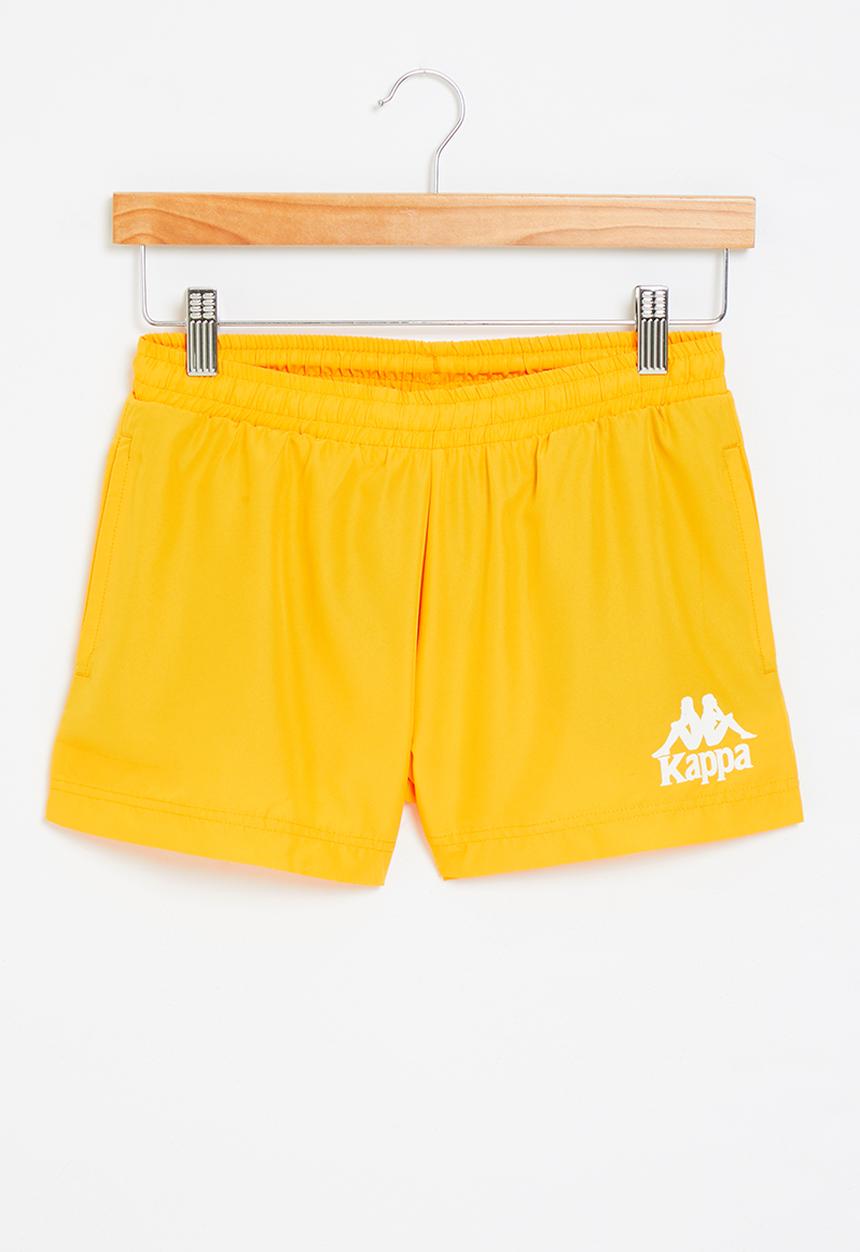KAPPA - Authentic demaya swim shorts - yellow gold fushion