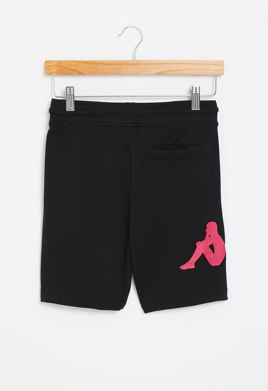 KAPPA - Authentic sanghett shorts - black multi colour