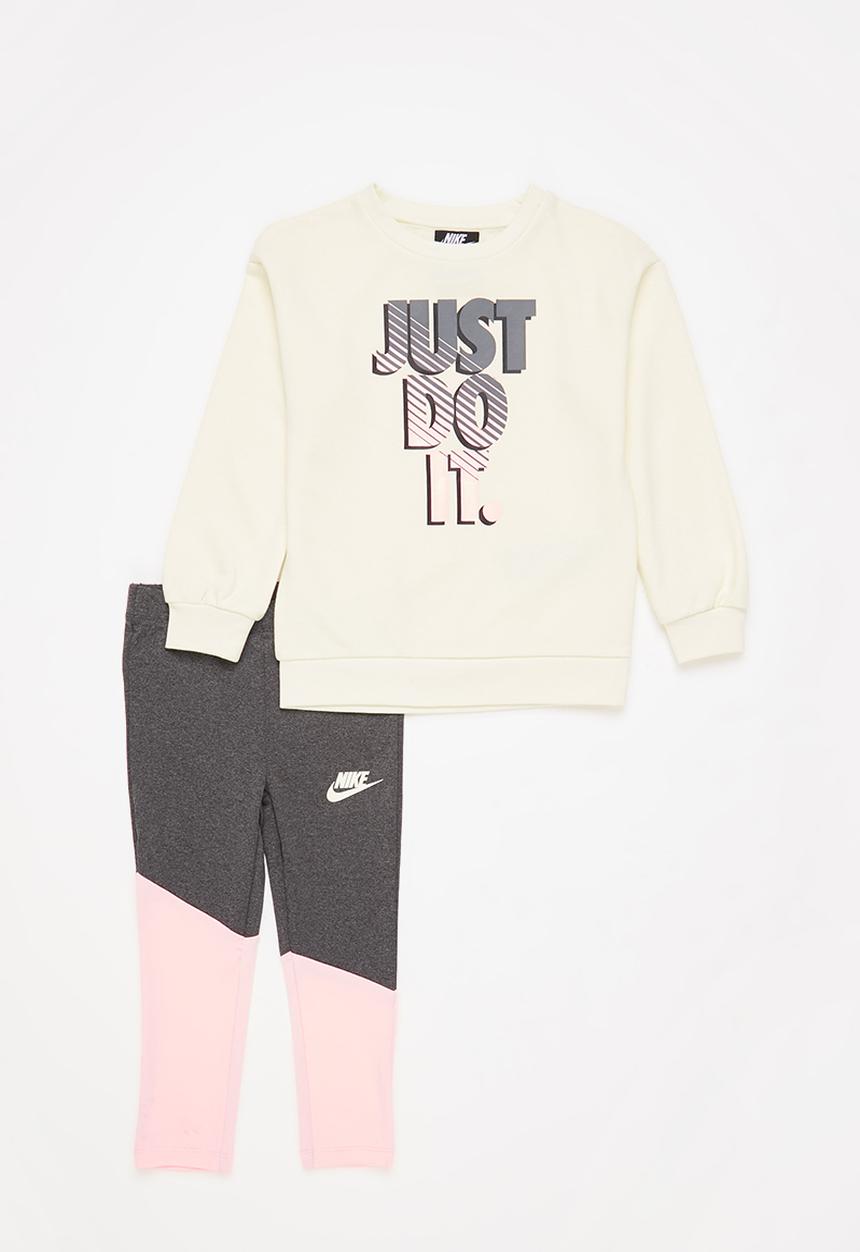 Nike - Nkg go for gold legging set - charcoal heather