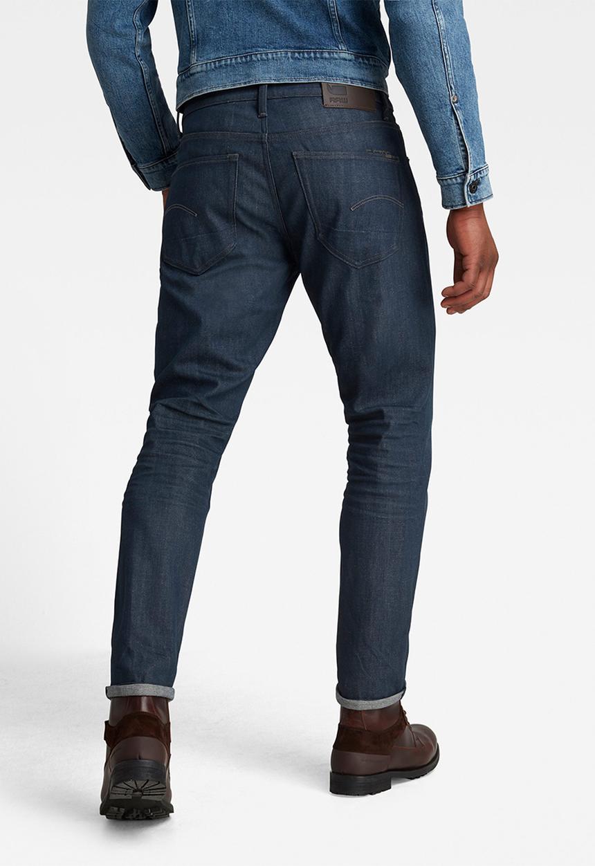 G-STAR - 3301 slim - worn in leaden