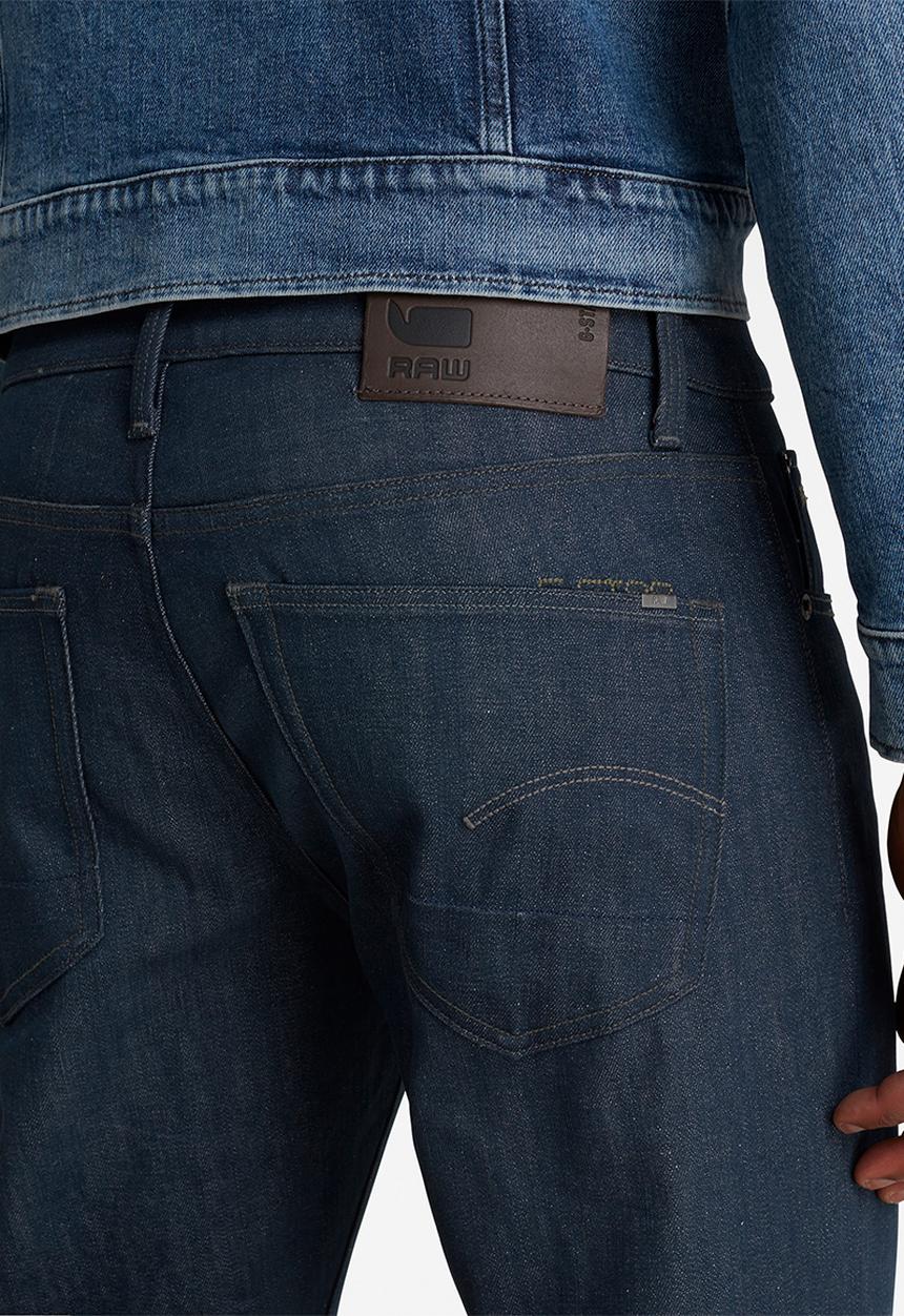 G-STAR - 3301 slim - worn in leaden