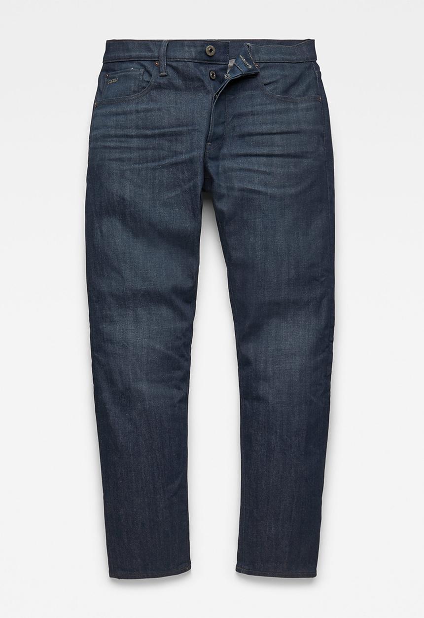 G-STAR - 3301 slim - worn in leaden