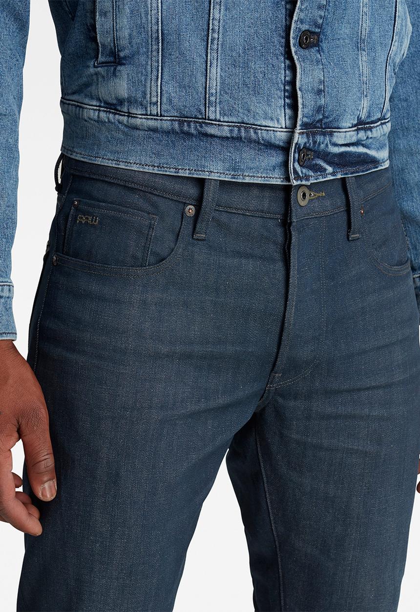 G-STAR - 3301 slim - worn in leaden