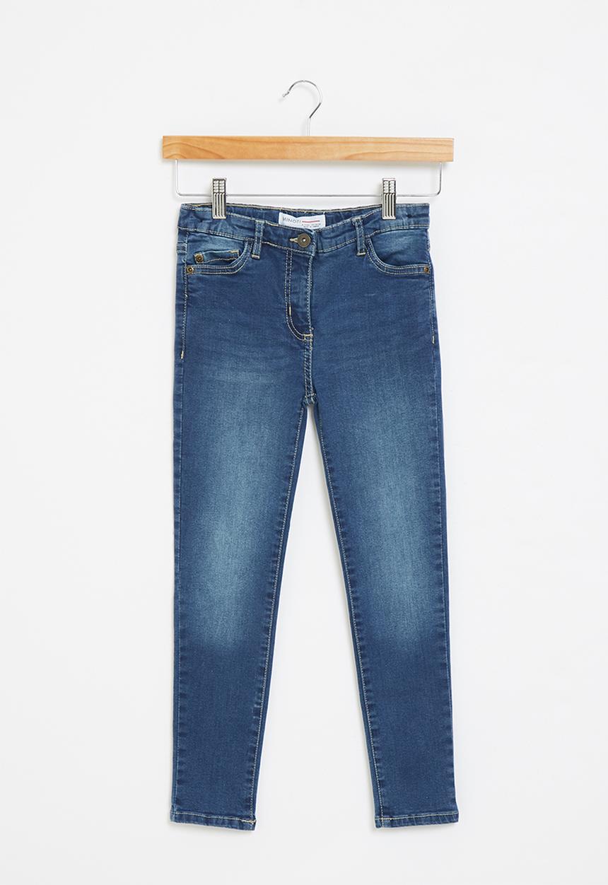MINOTI - Girls basic skinny jean - deep blue