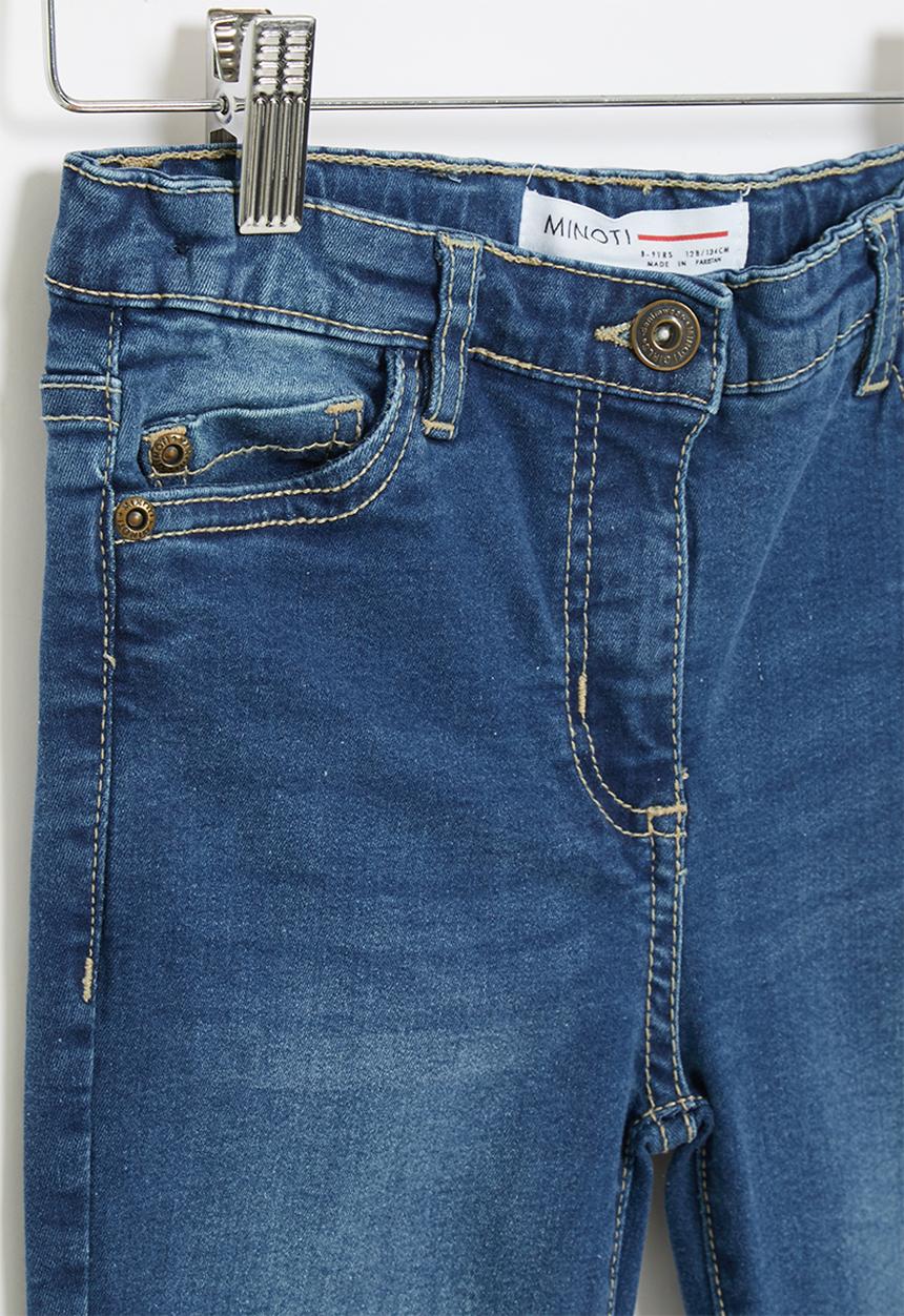 MINOTI - Girls basic skinny jean - deep blue