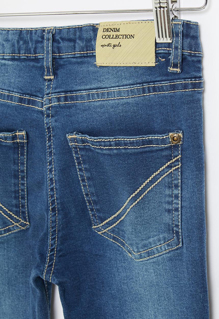 MINOTI - Girls basic skinny jean - deep blue