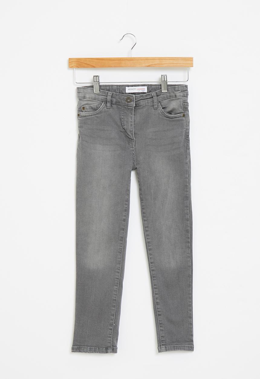 MINOTI - Girls basic skinny jean - dark grey