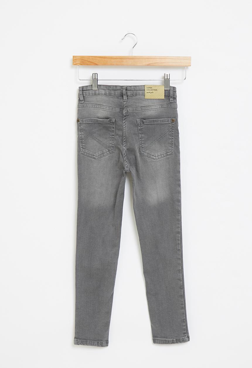 MINOTI - Girls basic skinny jean - dark grey