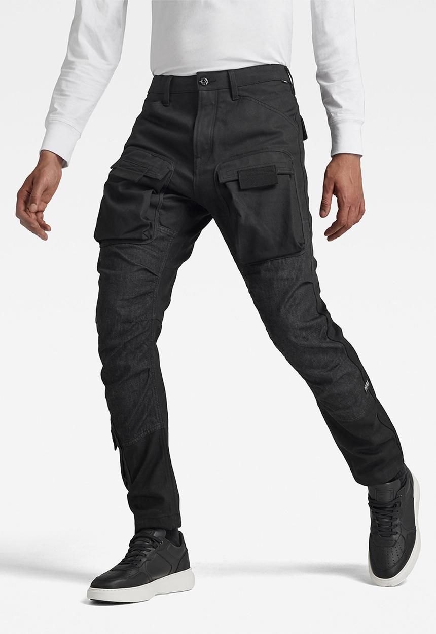 G-STAR - 3d pm straight tapered cargo - pitch black