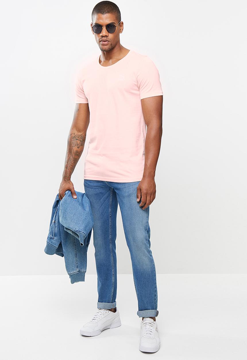 PUMA - Classics slim tee - lotus