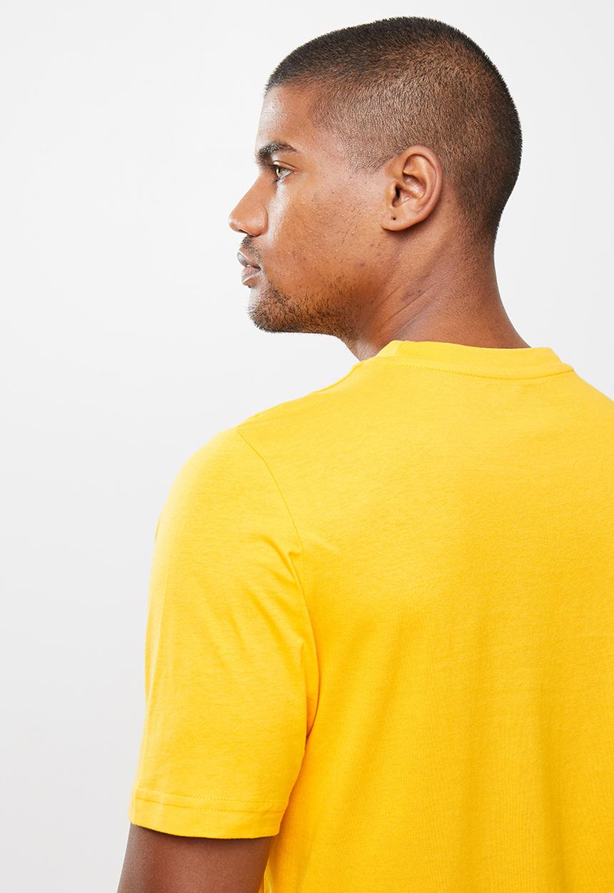 KAPPA - Logo curtis t-shirt - yellow