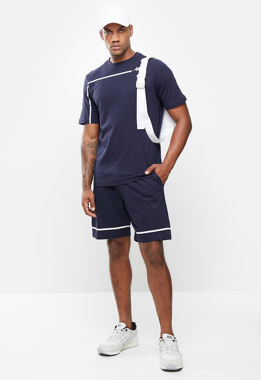 KAPPA - Logo crun shorts - navy