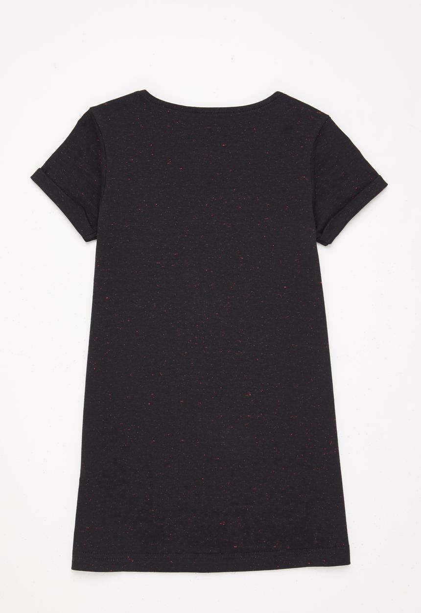 POLO - Girls isabella ss dress - navy