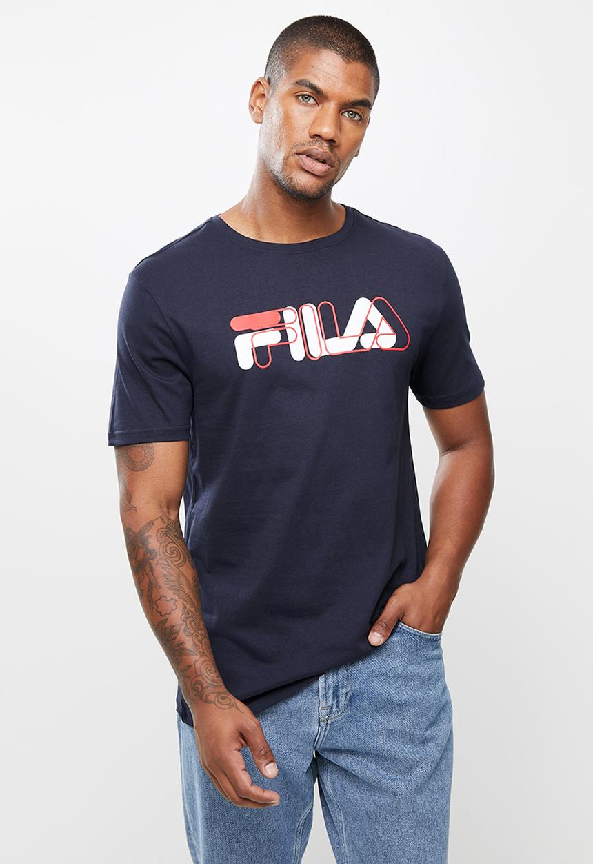 FILA - Napoli short sleeve tee - navy 