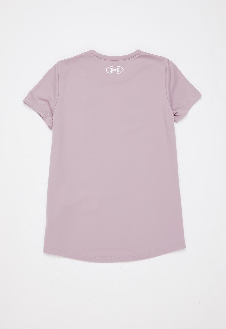 Under Armour - Ua tech bl solid body short sleeve - mauve pink/ white