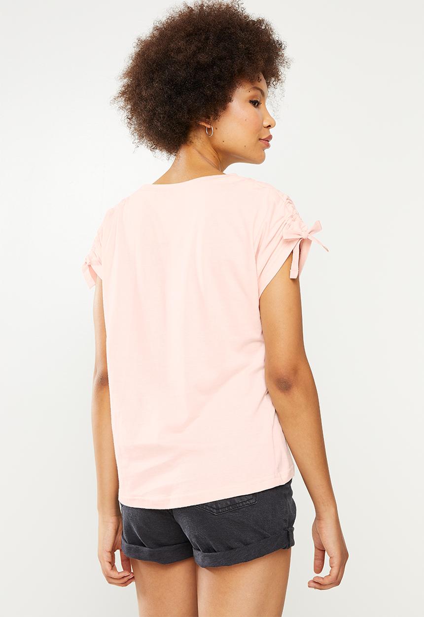 Lizzy - Kacey styled tee - pink
