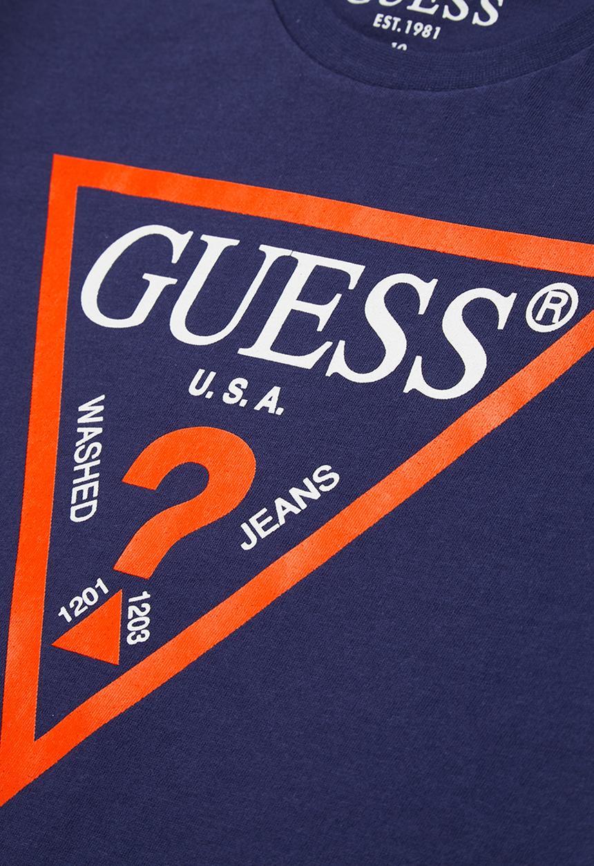 GUESS - Boys core triangle tee - blue