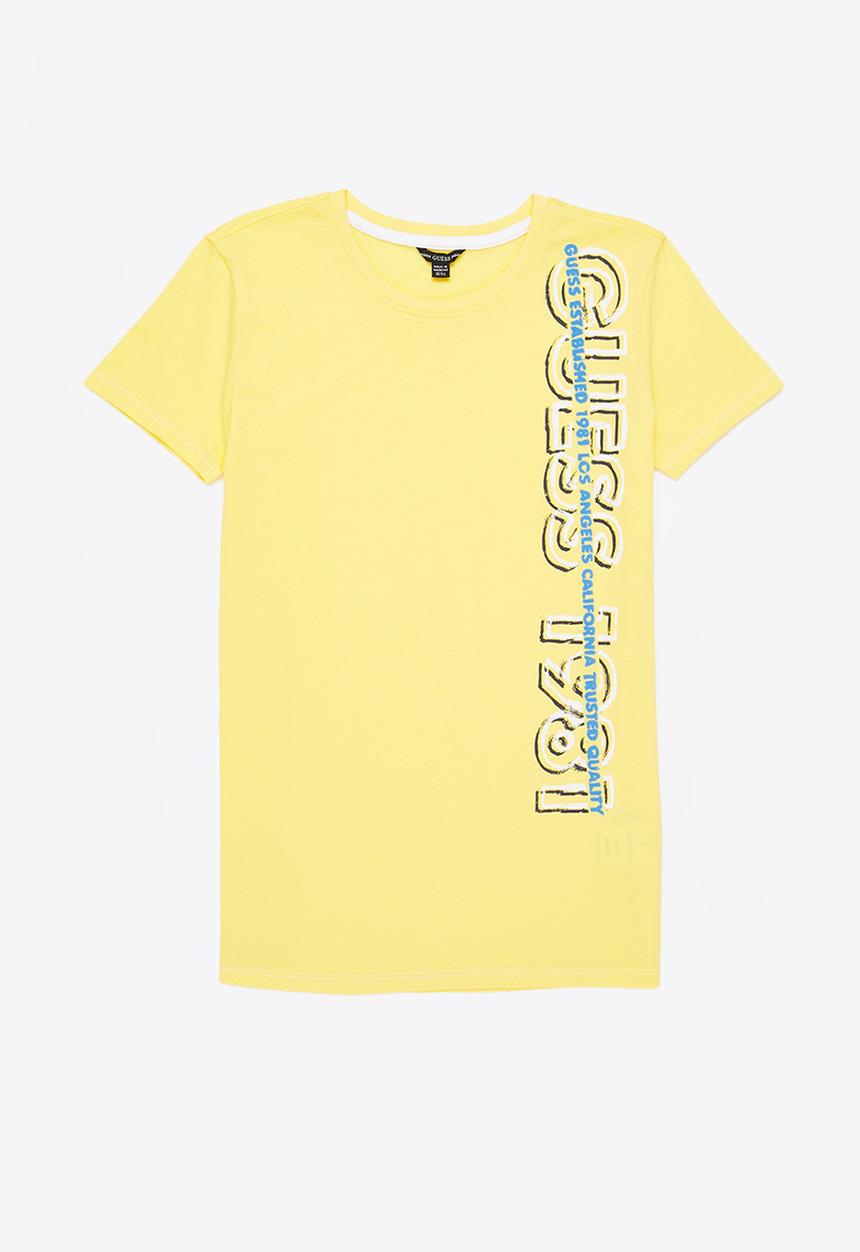GUESS - Boys short sleeve top - yellow