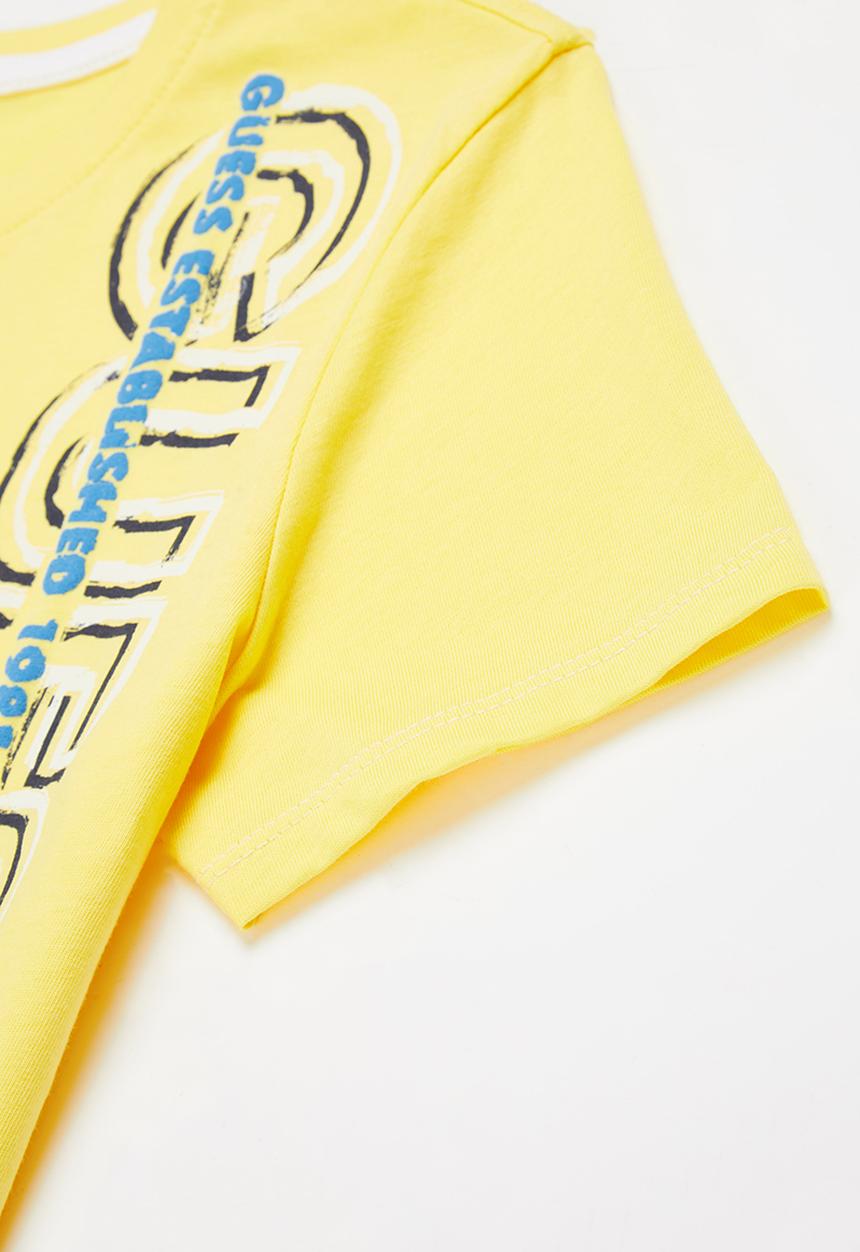 GUESS - Boys short sleeve top - yellow