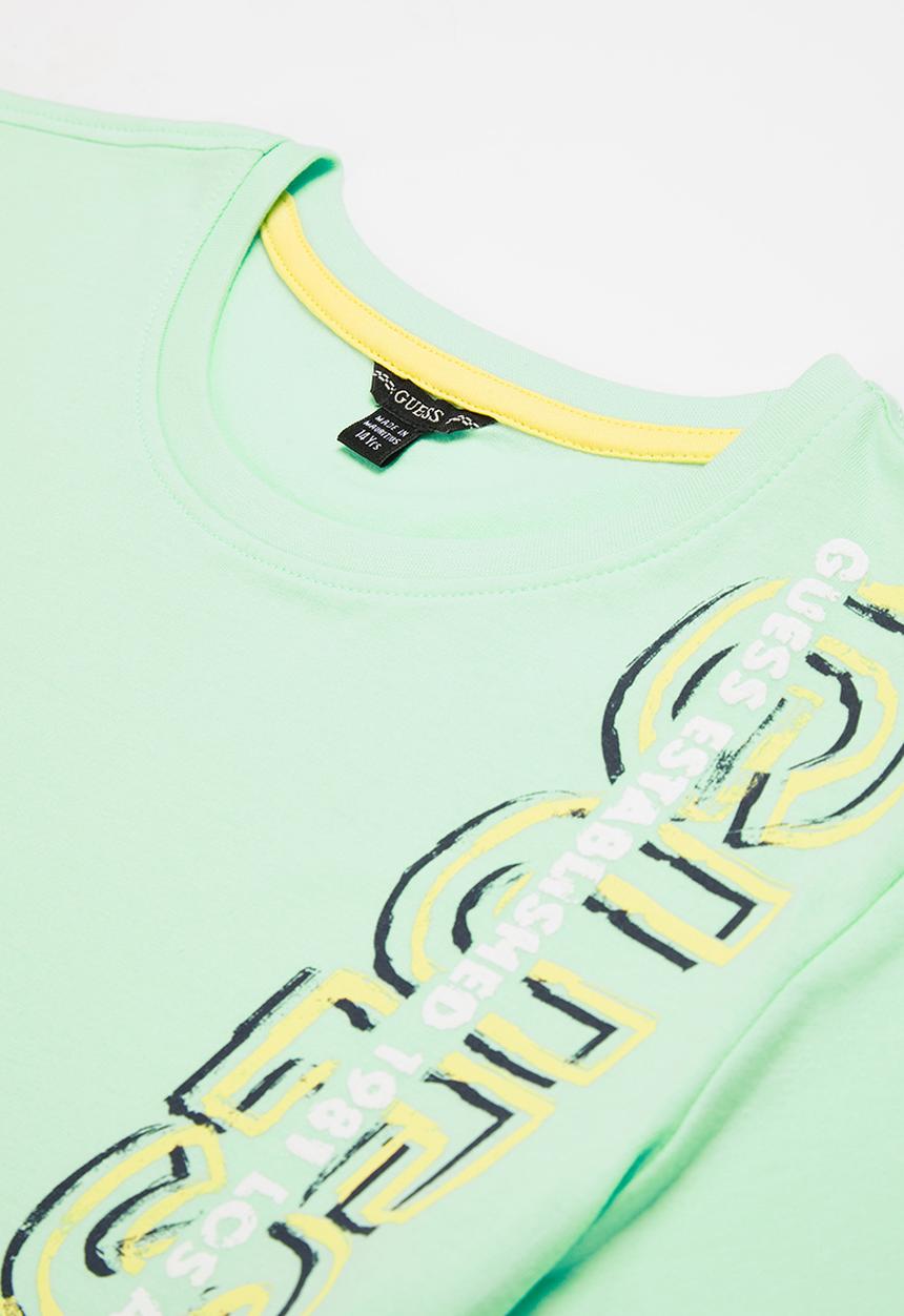 GUESS - Boys short sleeve top - green 