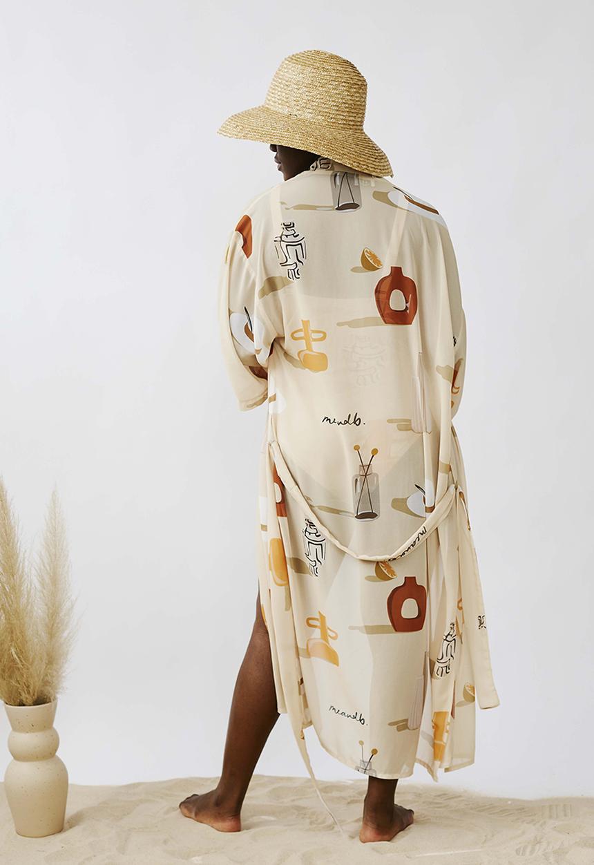 Me&B - Kimono - vessel georgette