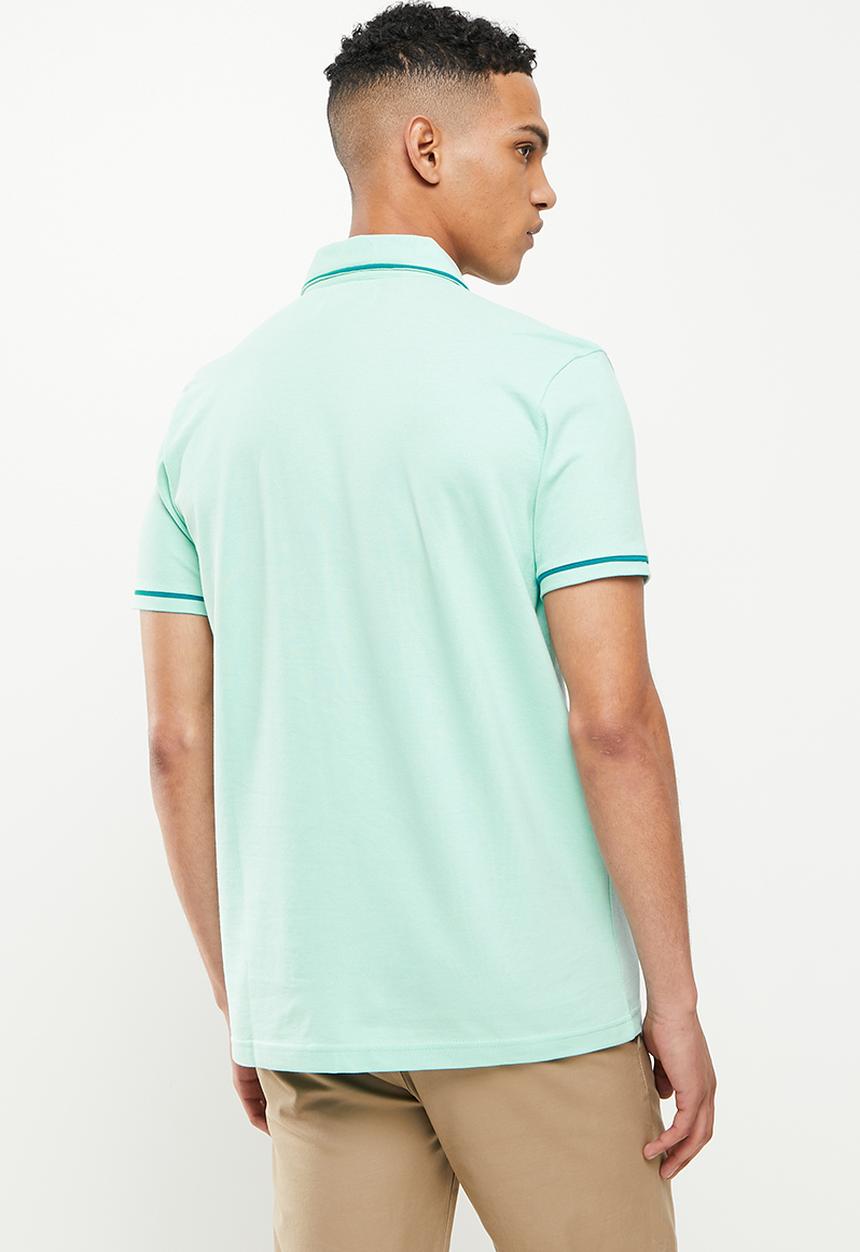 Original Penguin - Contrast polo - blue tint