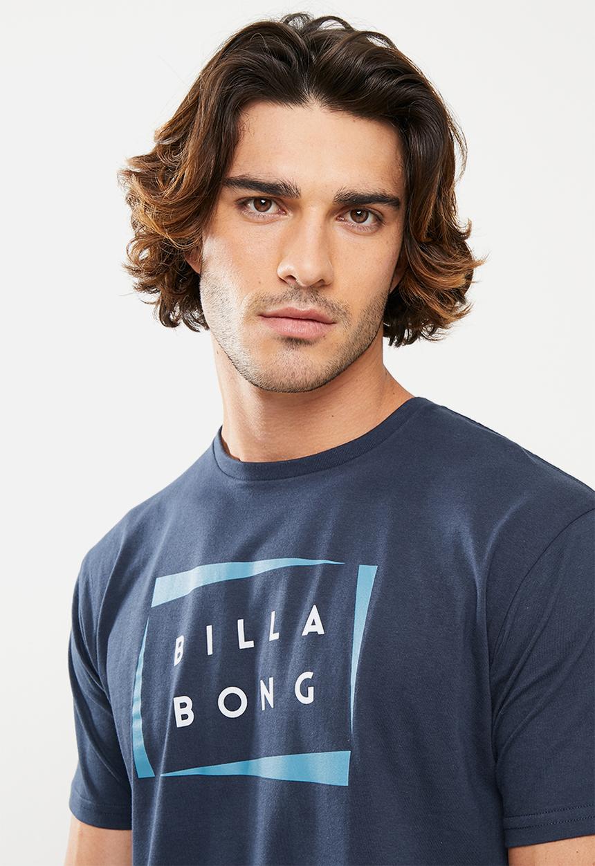 Billabong  - Diecut short sleeve tee - navy blazer