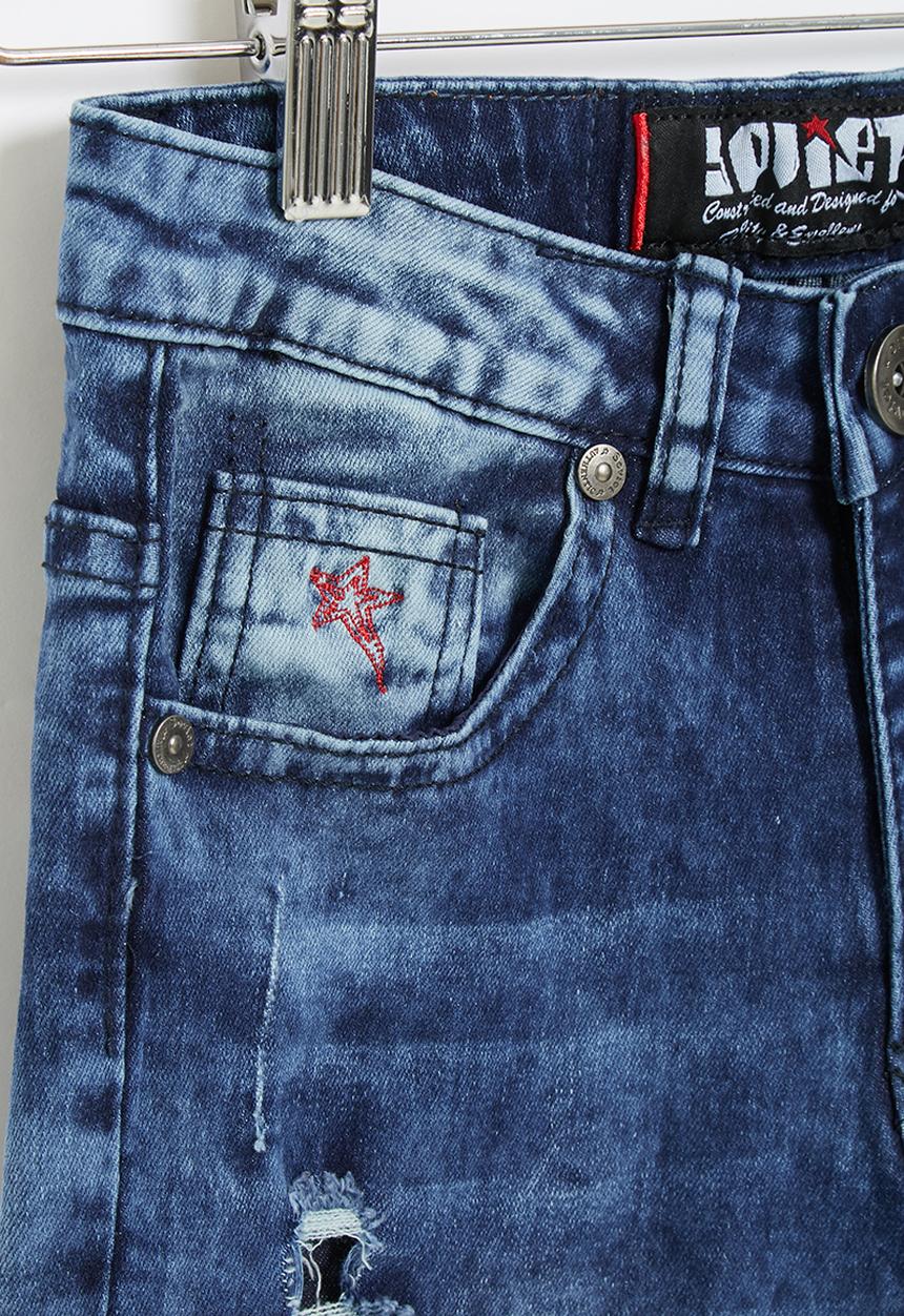 SOVIET - B legacy boys denim short - indigo