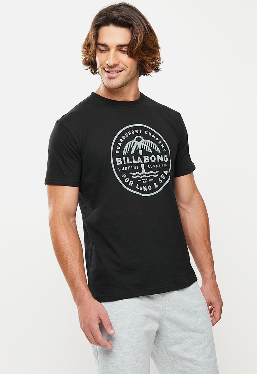 Billabong  - Land and sea short sleeve tee - black