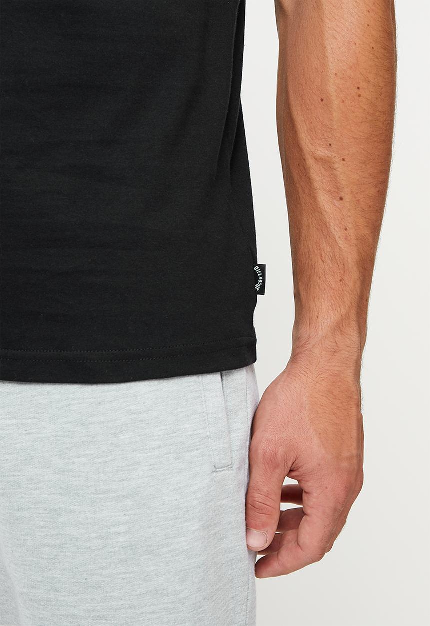 Billabong  - Land and sea short sleeve tee - black