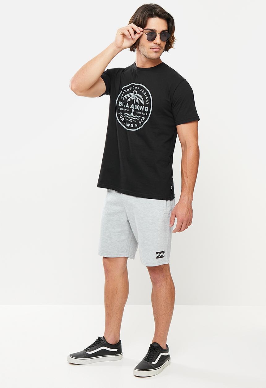 Billabong  - Land and sea short sleeve tee - black