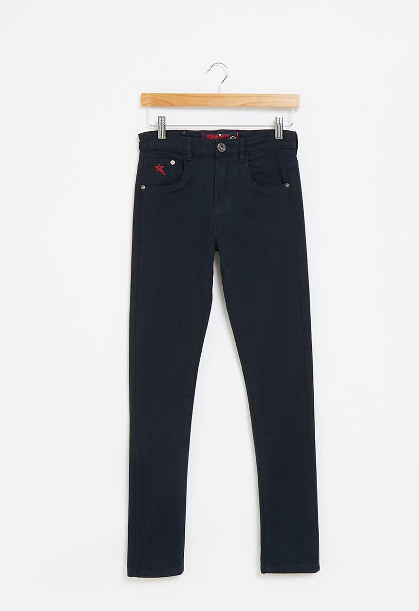 SOVIET - B strikers  boys skinny denim  - navy