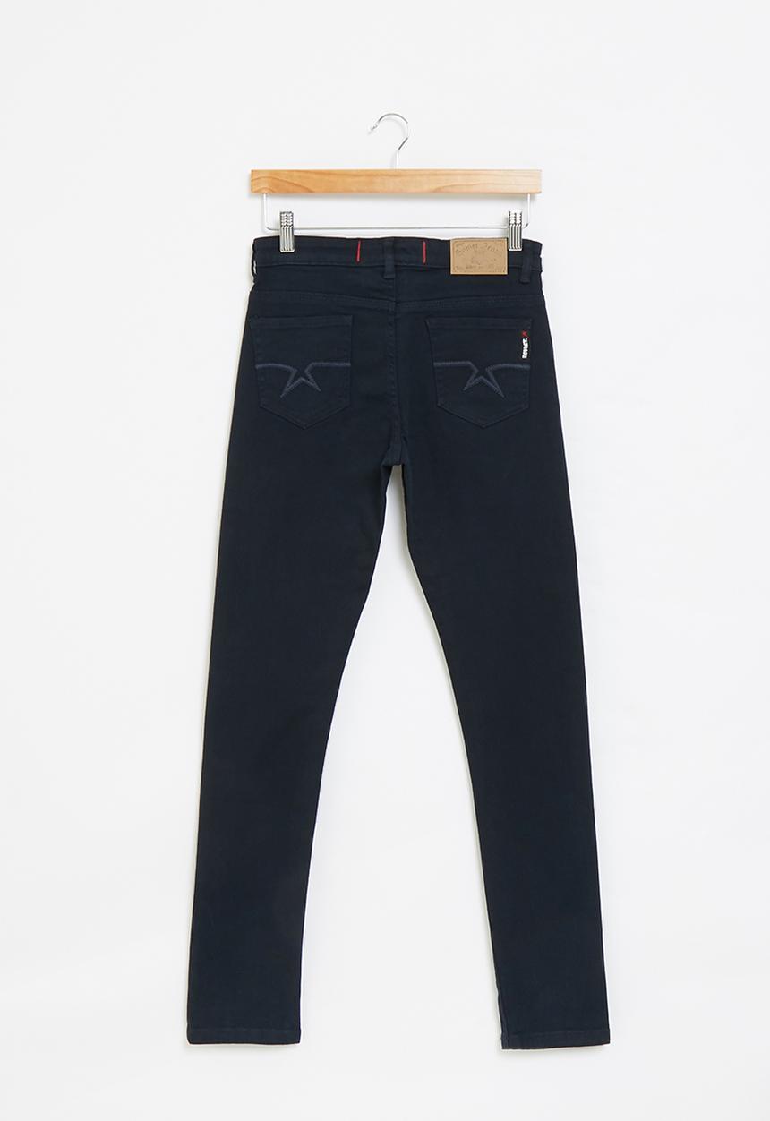 SOVIET - B strikers  boys skinny denim  - navy