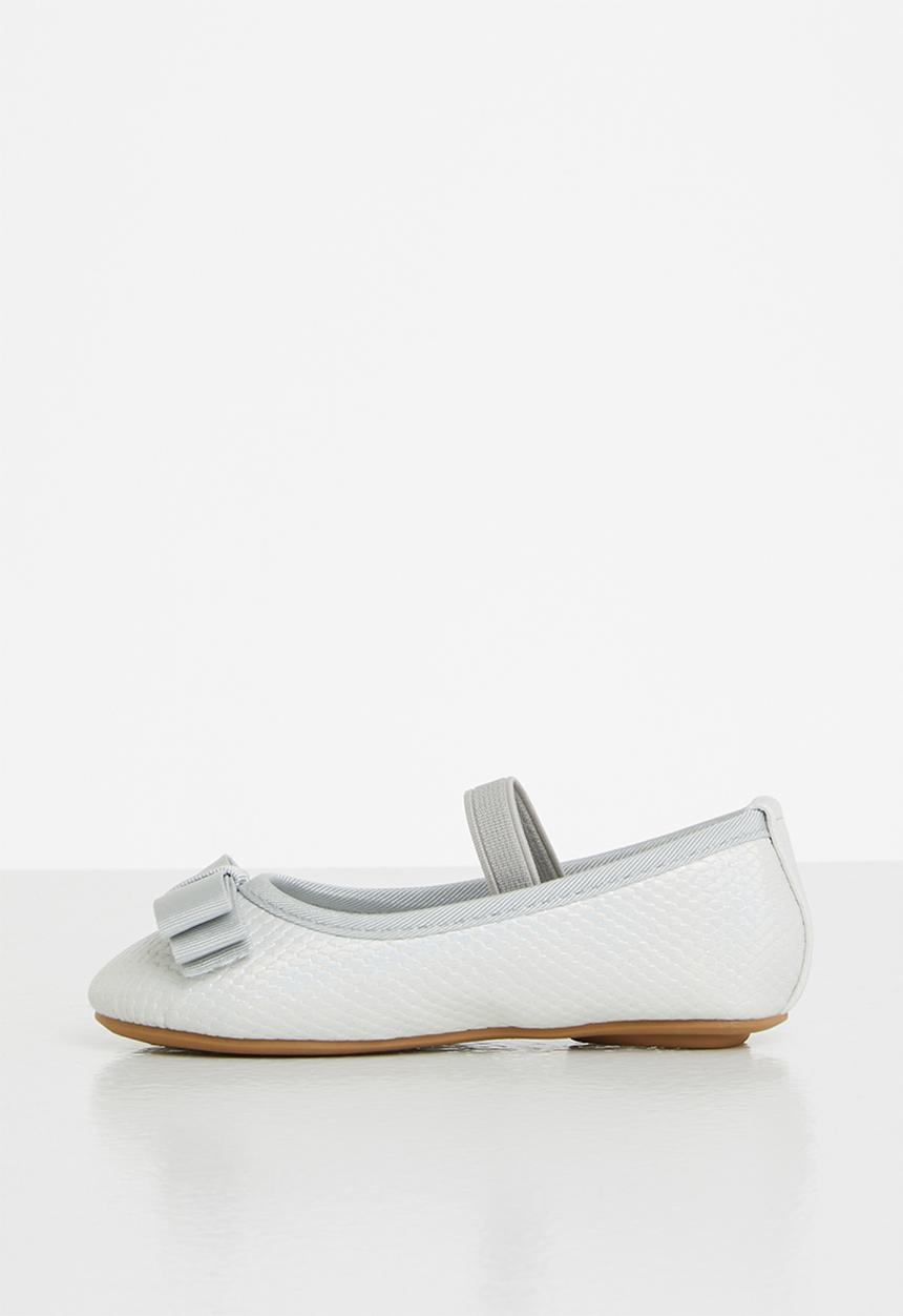 Pop Candy - Girls ballet pump - silver