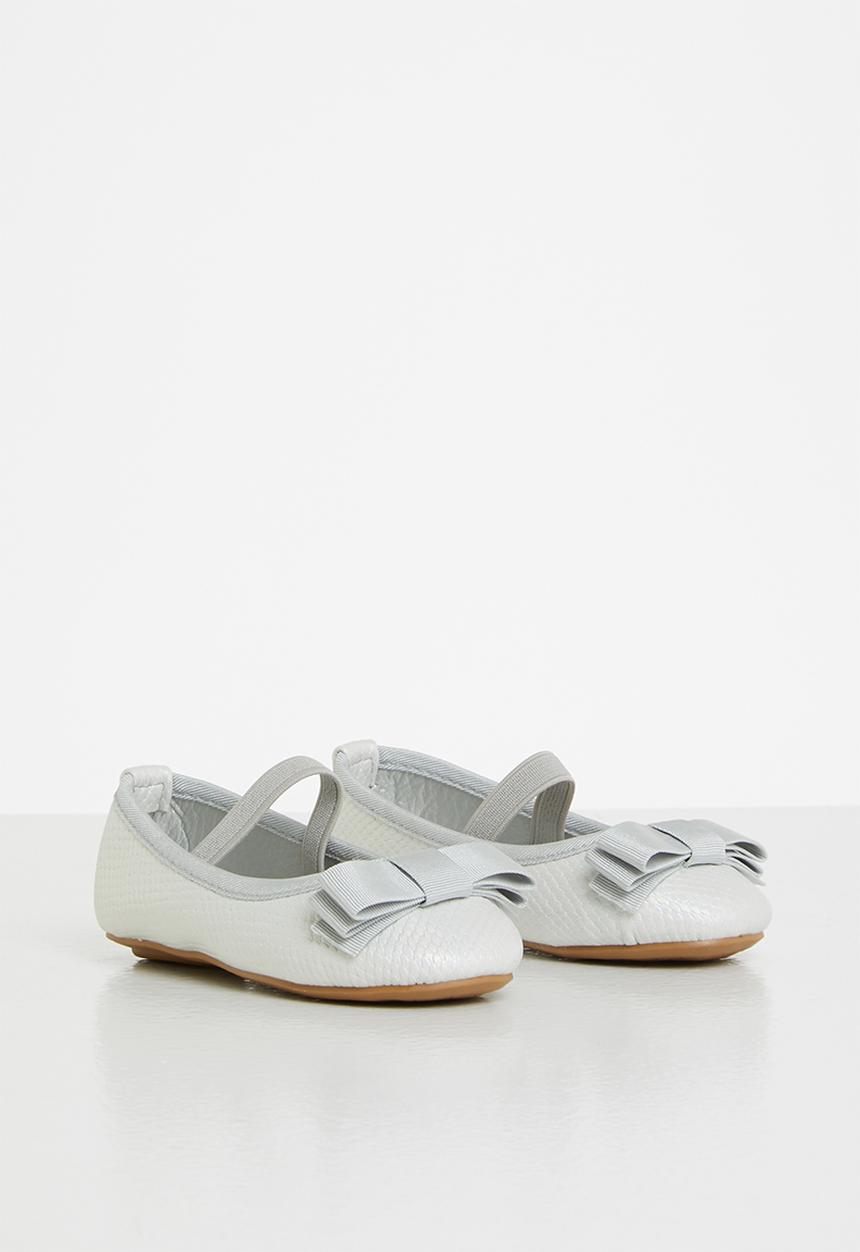 Pop Candy - Girls ballet pump - silver