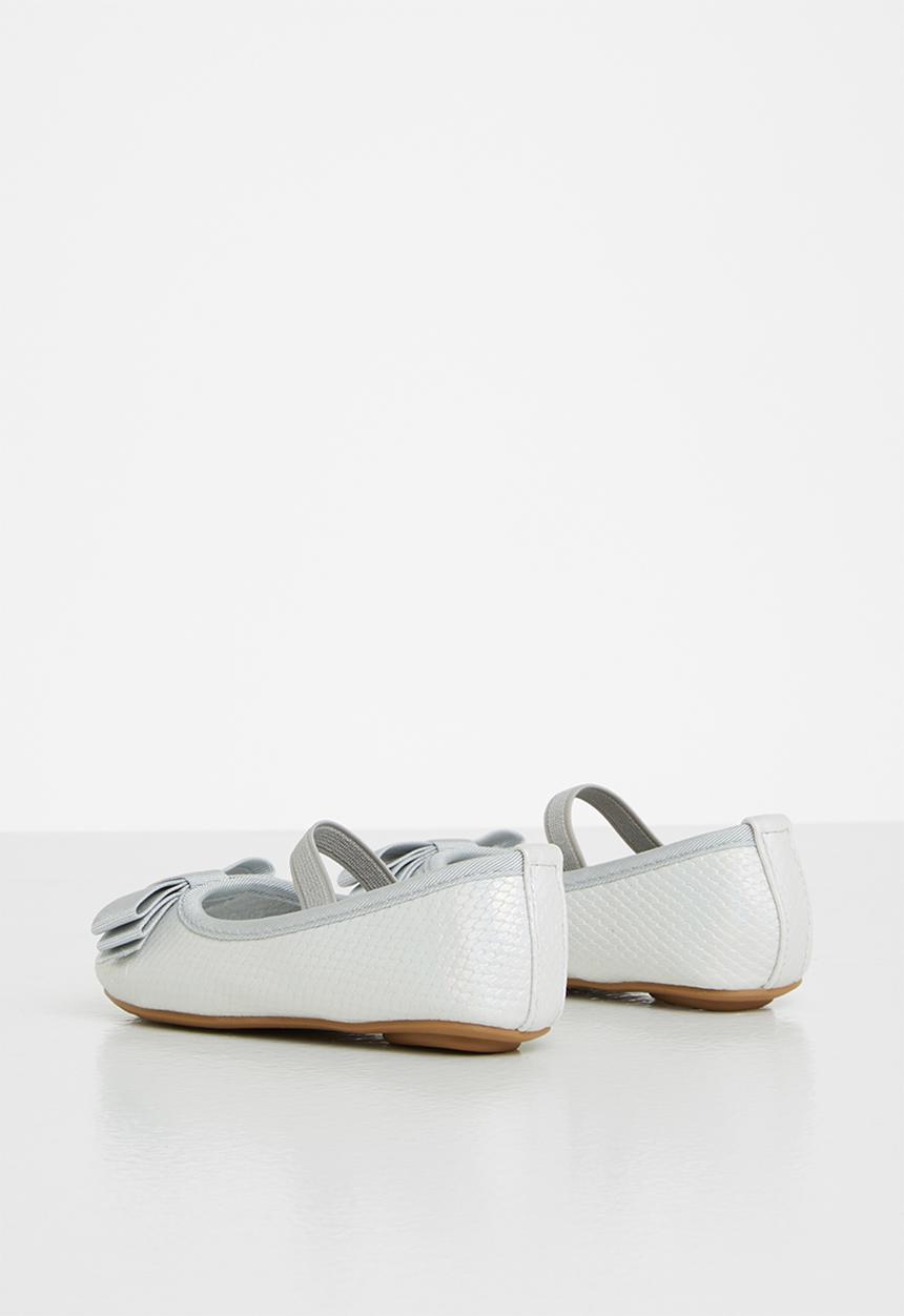 Pop Candy - Girls ballet pump - silver