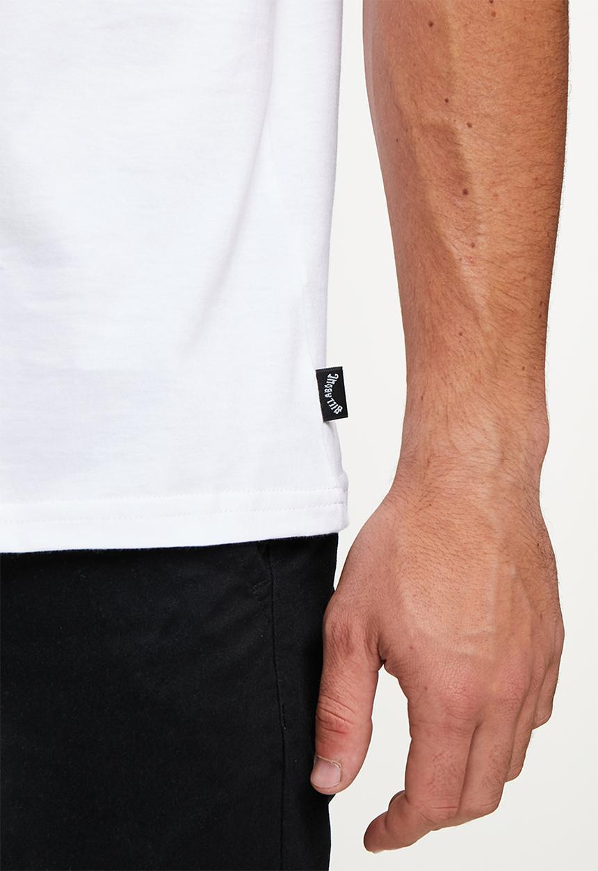Billabong  - Land and sea short sleeve tee - white