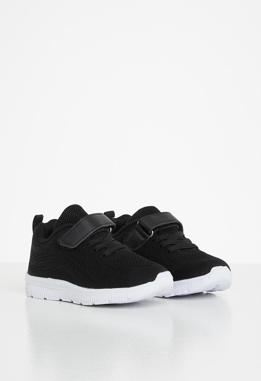 Pop Candy - Boys sneaker with velcro strap - black